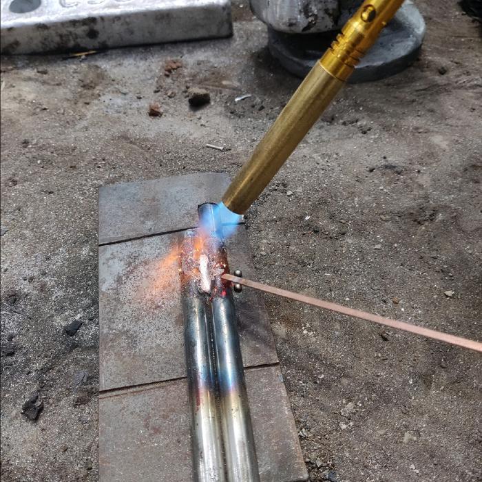 1 Set Paket Komplit Kepala Torch Manual Blow Torch Alat Las Gas Lpg Stang Las Original Dan Terpercay