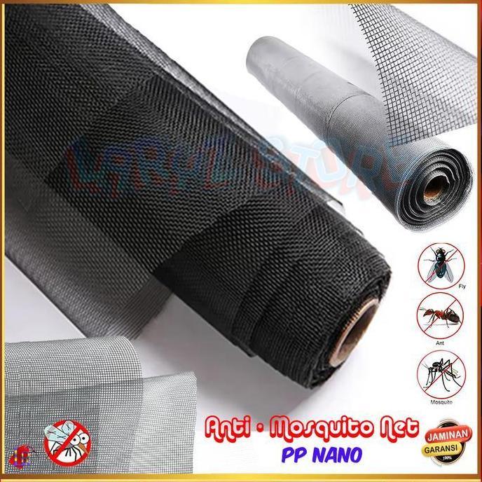 PROMO GUYS Jaring Kasa Anti Nyamuk 50 100M Kawat Penghalang Serangga Penutup Lubang Angin Loster Pin