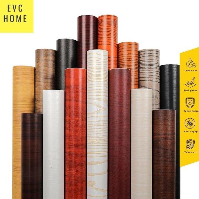 Lansungkirim- Evchome 60Cm X 3M Wallpaper Sticker Lemari/Hpl Sticker Lemari Serba Guna/Wallpaper Din