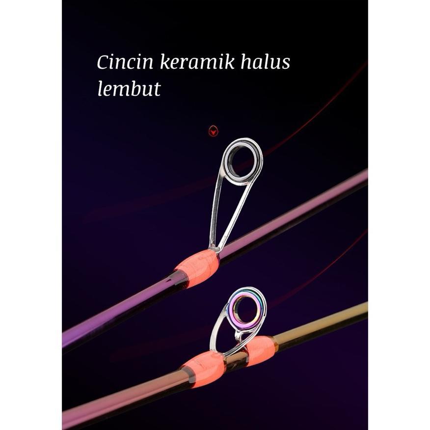 Murah Meriah Joran Kagawa Karafuru Ul Solid Carbon 198Cm Powerful Fuji Murah Meriah