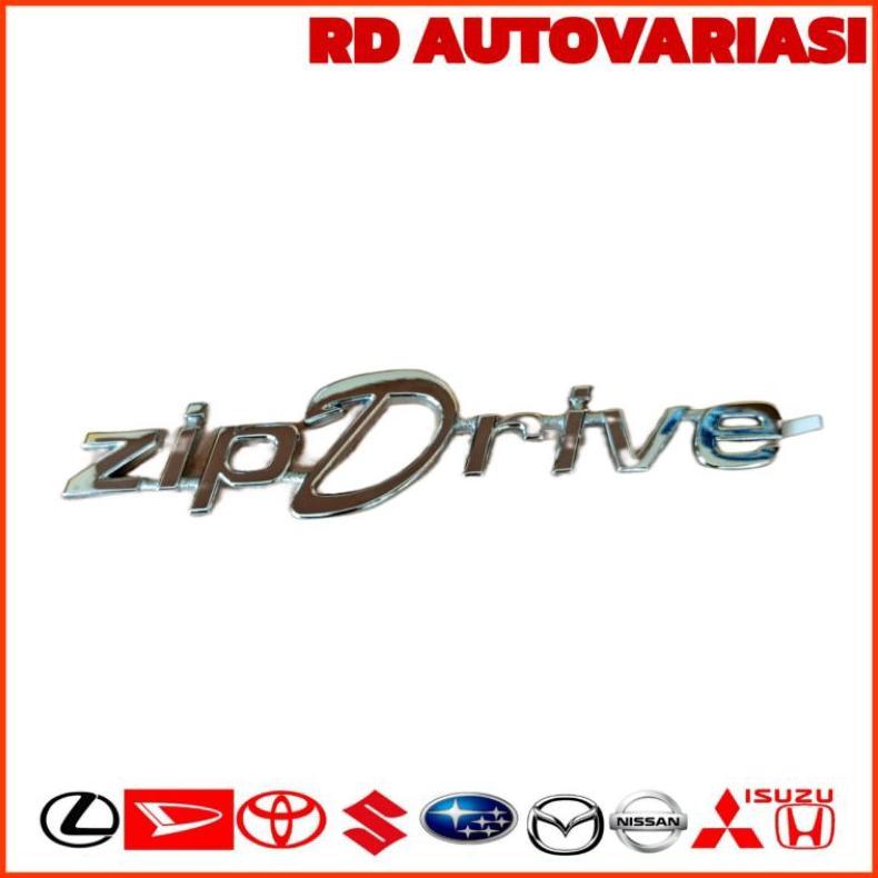 Emblem Tulisan zipDrive Kia Visto 2000-2015 Original // Emblem Logo Tulisan zipDrive Original Kia