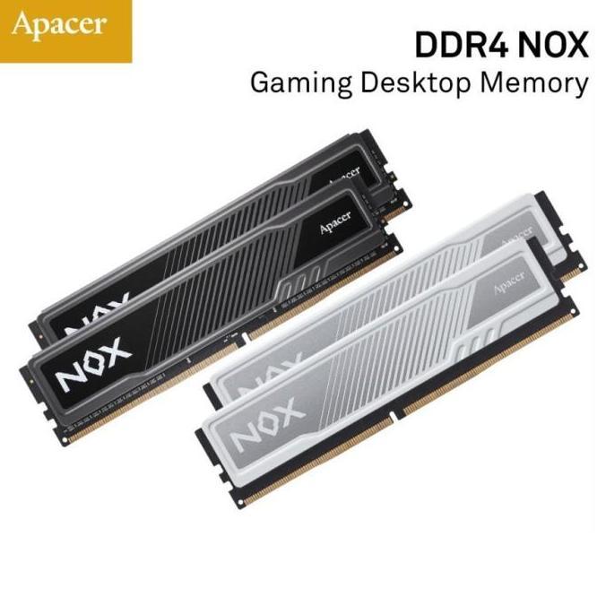 APACER NOX 16GB (2X8GB) DDR4 3200 MHz - Black Terlaris