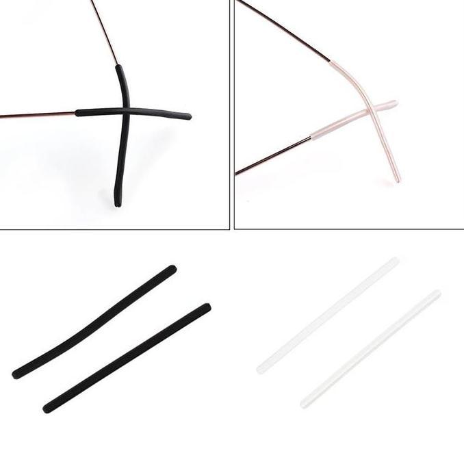 Karet Tangkai Tipis Kacamata pelindung telinga ANTI SAKIT -KT3