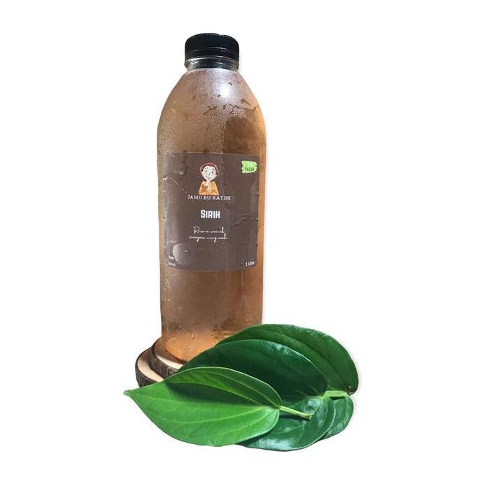 Healt- Jamu Herbal Sirih Merah Segar/Jamu Sirih Hijau Tawar 1 Liter