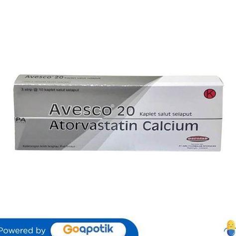 Healt- Avesco 20 Mg Box 30 Kaplet