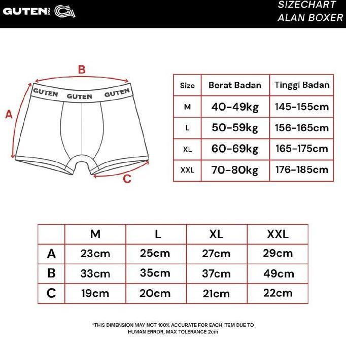 Ytta- Guteninc - Celana Boxer Pendek Alan Cosmic