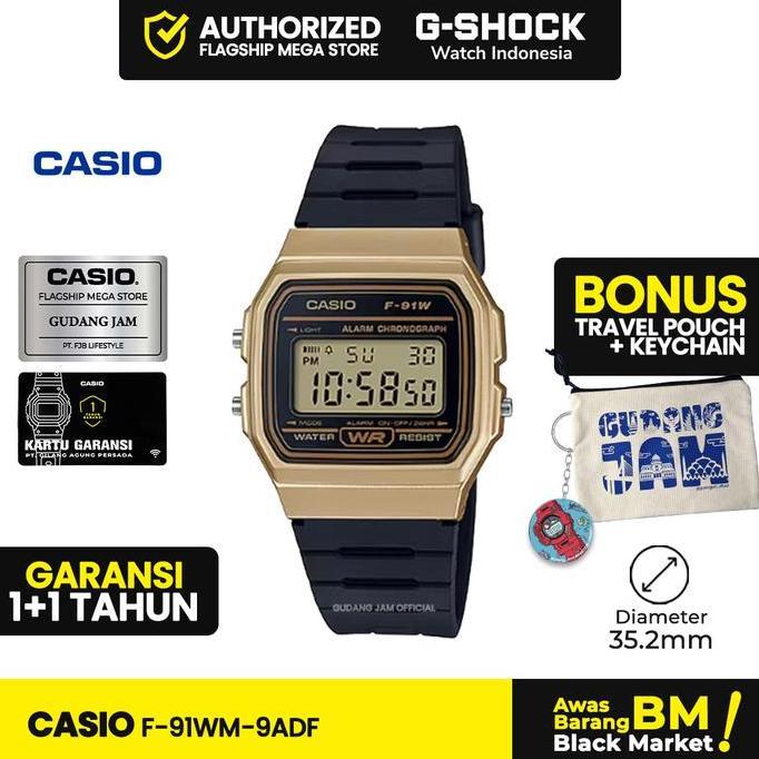 New- Casio General F-91Wm-9Adf F-91Wm F-91 F91Wm F 91Wm Watches