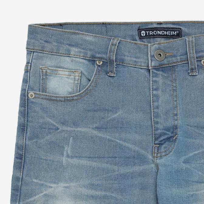 Mntp- Trondheim Celana Jeans Denim Hugo Bioblitz Fading  Denim
