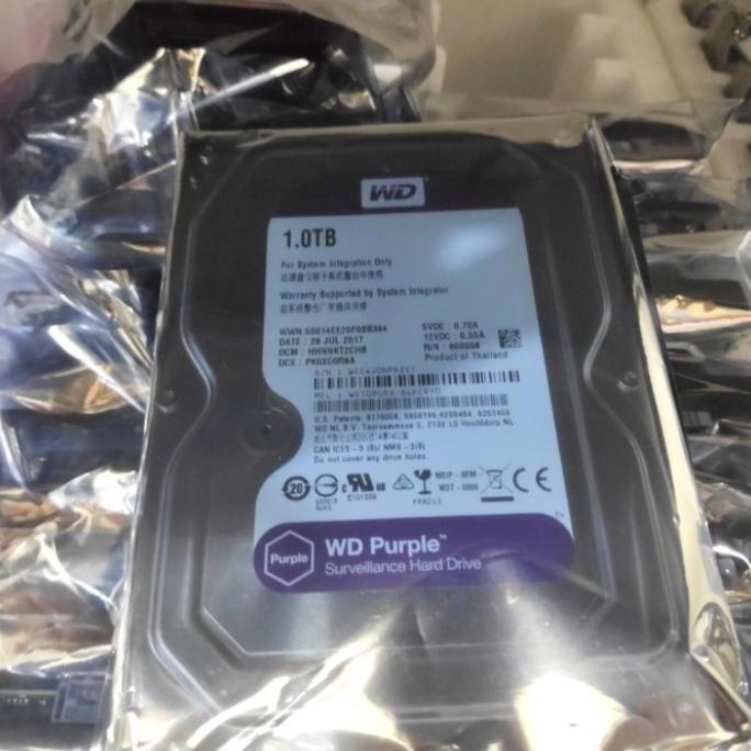 NEW Hardisk WD PURPLE 1TB HARDISK CCTV WD 1TB