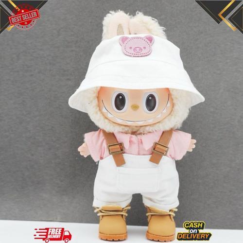 READY  Baju Pakaian LABUBU V1 V2 Branded Chanel LV Lucu Kacamata Tas Boneka Bebas ongkir