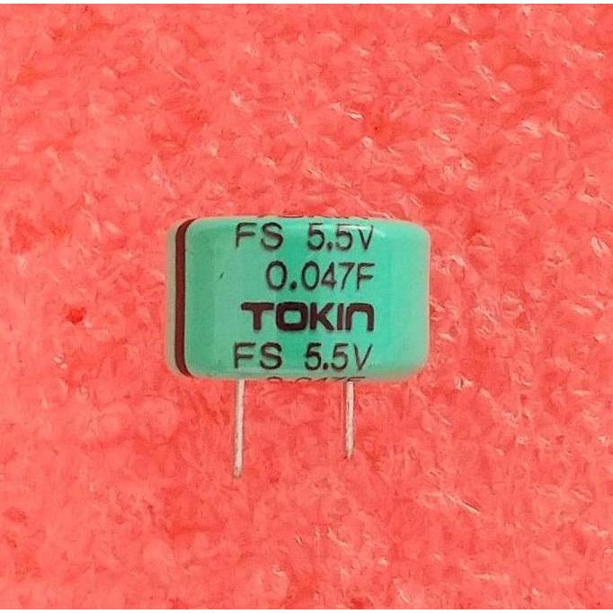 MEMORY BACK-UP/ SUPER CAPACITOR KAPASITOR 5.5V 0.047F