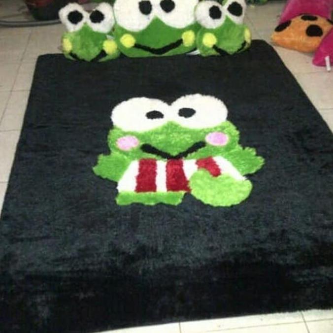 KARPET SET karakter TEBAL 5CM BANTAL 3