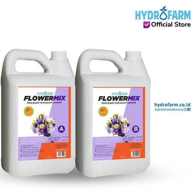 Nutrisi Hidroponik AB Mix Bunga ( Flowermix 5 Liter )