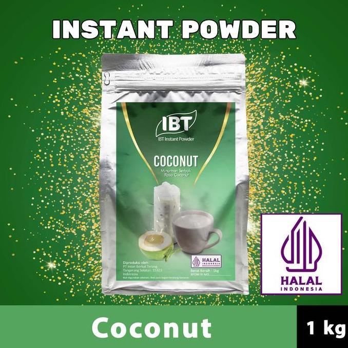 Bahan Minuman Bubuk Rasa Coconut Kelapa Instant IBT Drink Powder ARG