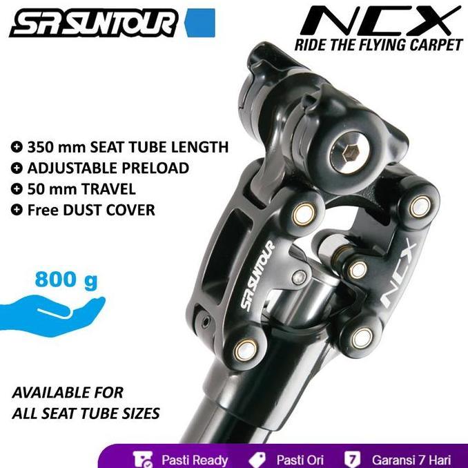 Sr Suntour Ncx Suspension Seatpost Tiang Suspensi 27,2 28,6 30,9 31,6 Seatpost Empuk Seatpost Genjot