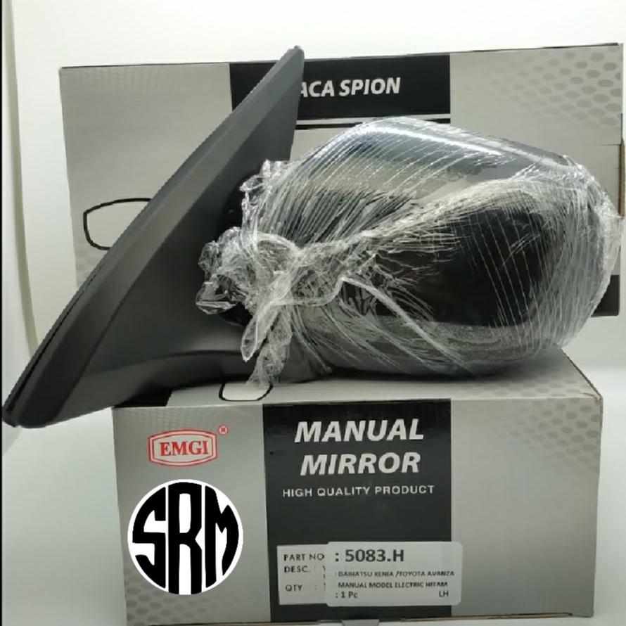 KACA SPION AVANZA / XENIA VVTI 2004 2005 2006 2007 2008 2009 2010 2011 HITAM MANUAL MODEL ELEKTRIK