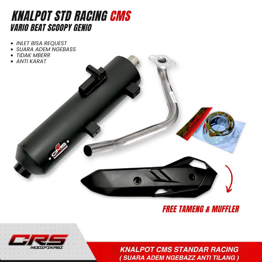 KNALPOT CMS VARIO 125 150 OLD NEW PCX 160 VARIO 160  KNALPOT STANDAR RACING CMS VARIO PCX 160