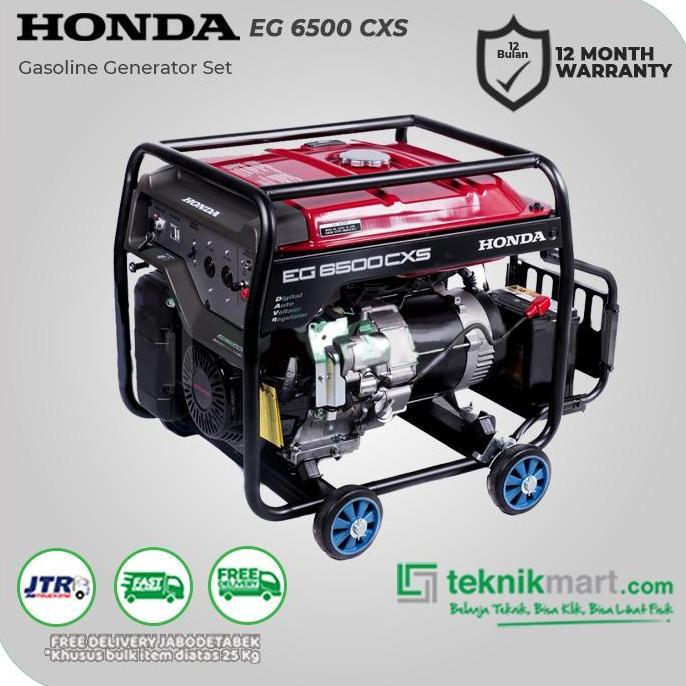 Spesial Genset / Generator Set Bensin Honda Eg6500Cxs (5500 Watt)