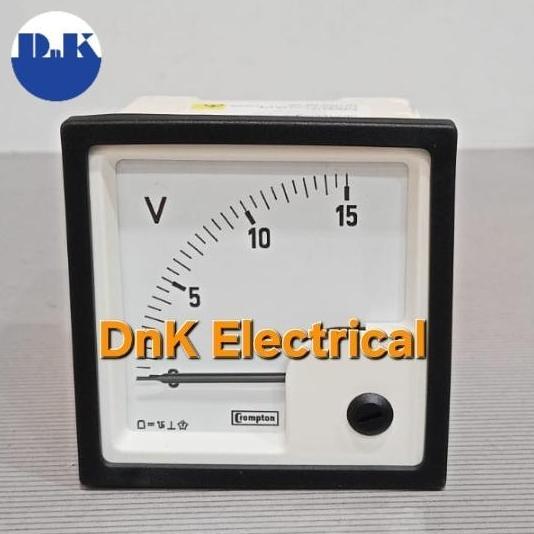 Volt Meter DC / DC Volt Meter Merk Crompton Terlaris