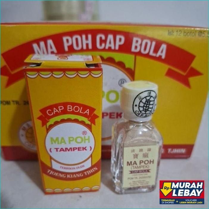 Mapoh - Obat Tampek, Campak, Cacar Air, Menghilangkan Gatal Dan Meredakan Demam Cod
