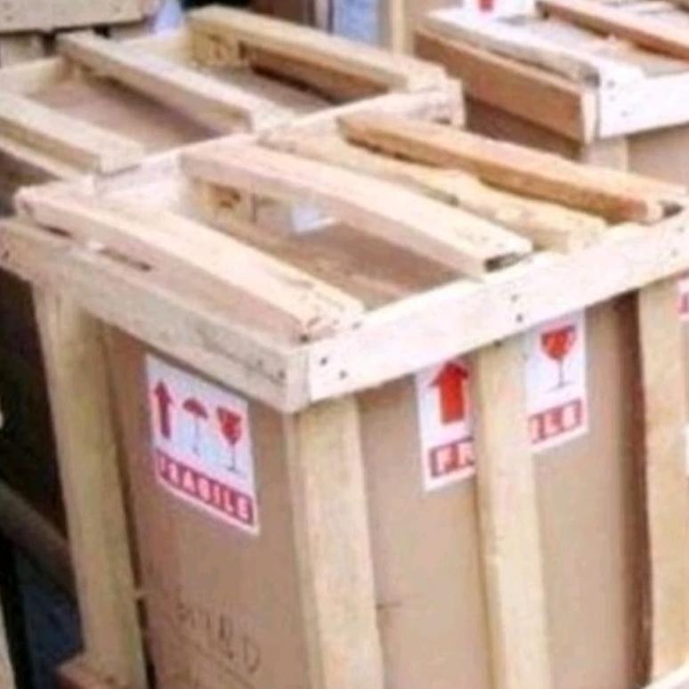 Packing kayu kajon trapesium