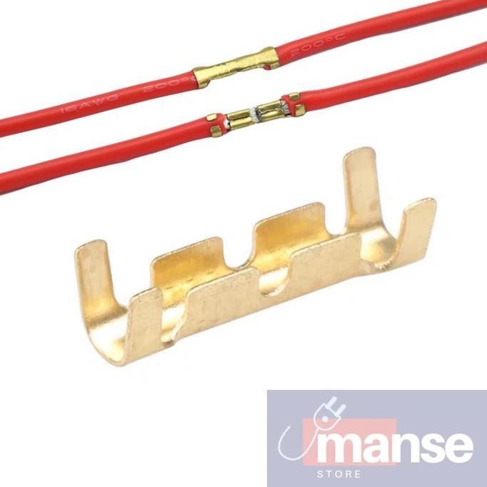 Yxyj- Skun Press Dj453 Sambungan Kabel / Skun Dj-453 (Isi 100Pcs)