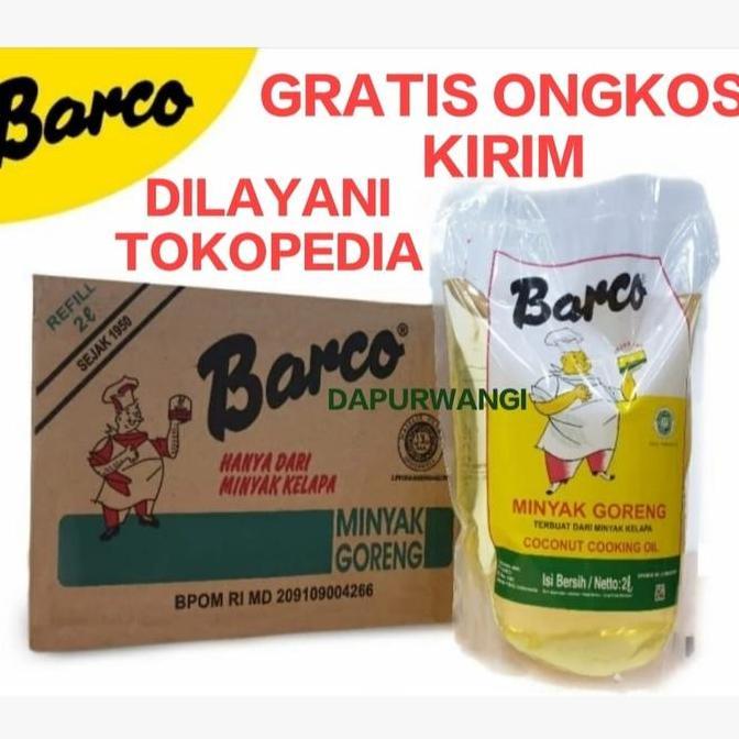 BARCO Minyak Goreng Kelapa Murni Coconut Cooking Oil 2 Liter