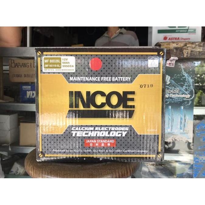 Promo Accu Incoe MF 80D26L Diskon