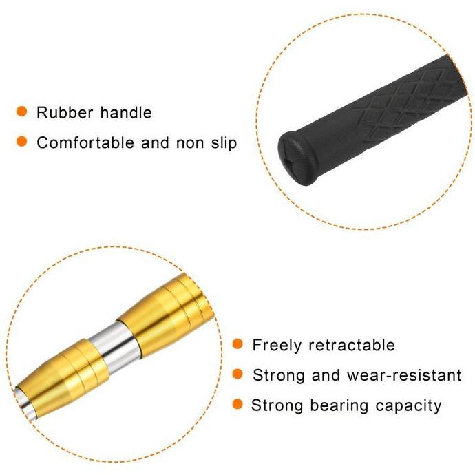 Ytta- 4/6 M Alat Pemetik Buah Dan Tongkat Alat Petik Buah Tongkat Teleskopik Galah Teleskopik Galah 