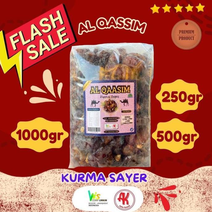 Fruxi- 1Kg Kurma Sayer Madu Kurma Sayer 1Kg Premium