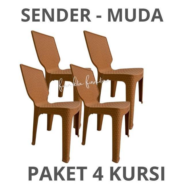 Kursi Plastik Kursi Makan Anyam Rotan Kursi Sender Teras