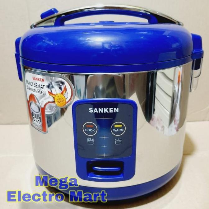magicom sanken 1.8L 6in1 fungsi rice cooker sanken stainless