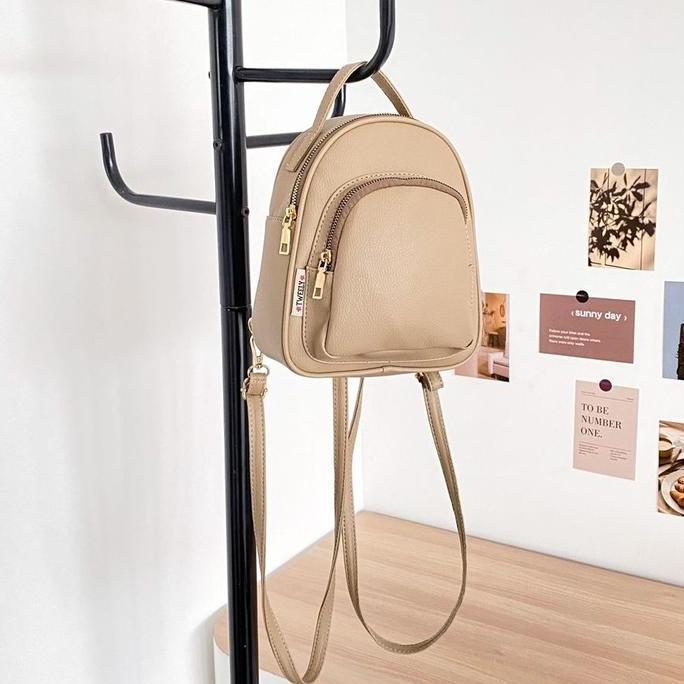 New- Tweelyforbag Tas Wanita  Kimmy Ransel Cewek Multifungsi Backpack