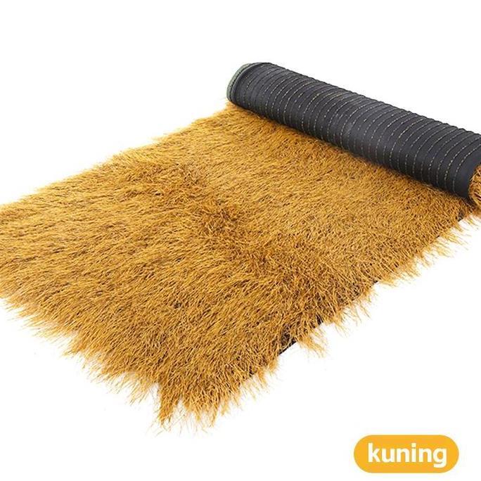TERMURAH (Discounted Offer) Dekorasi atap rumput sintetis, 1m x 20m, dekorasi taan sintetis berwarna