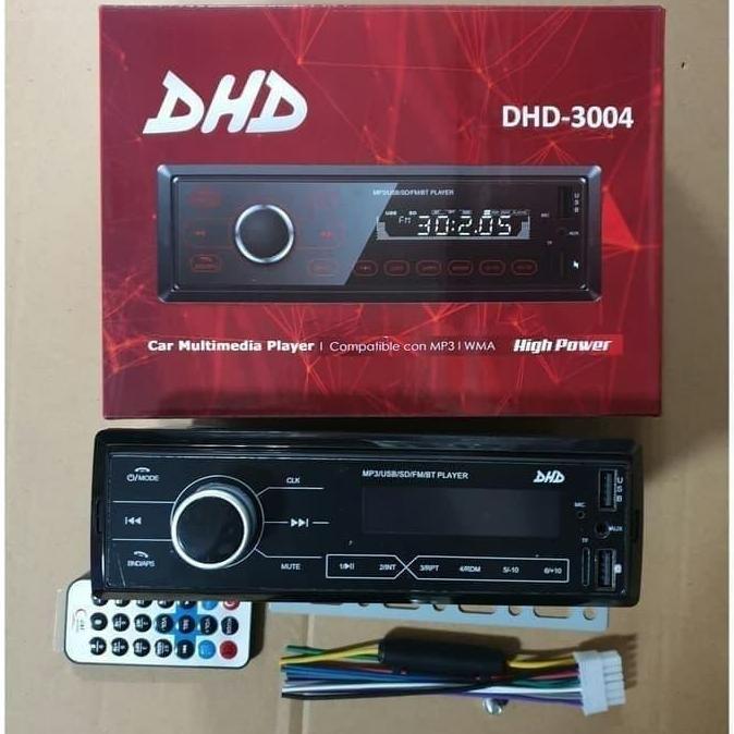 Promo Singel din 1din DHD 3004 usb bluetooth mobil Calya sigra Diskon