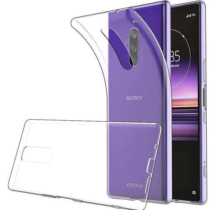 Slim TPU Case Sony Xperia 1 - for Sony Xperia 1 - Mark 1 - Full Clear Soft Cover Casing Softcase Sil