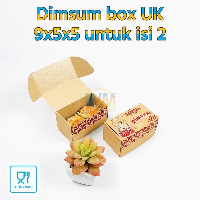 Good- Dus Box Dimsum Panjang  / Dimsum Box / Kotak Dimsum Laminasi / Dus Dimsum Motif / Wadah Dimsum
