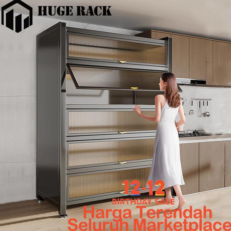 Lemari Dapur Rak Piring Serbaguna Rak Dapur Lemari Dapur Minimalis Lemari Piring Estetik