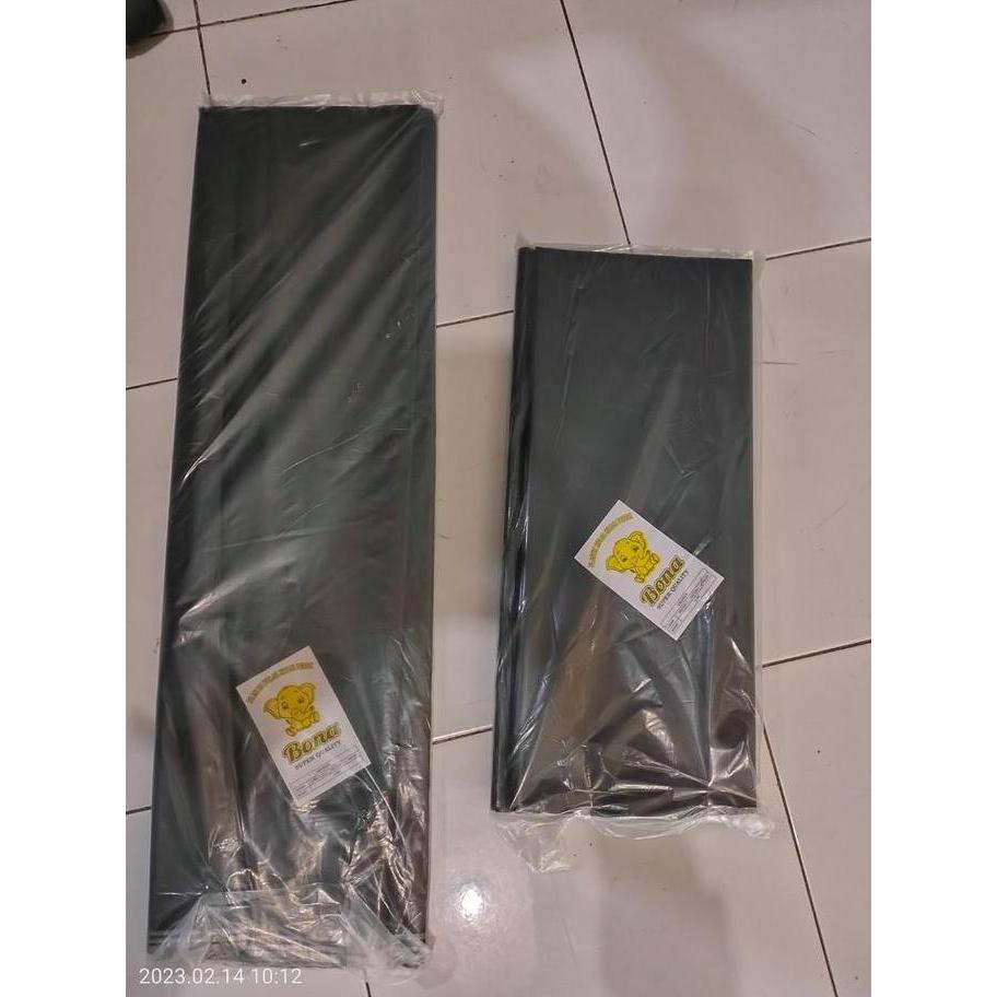 Grdn- Plastik Mulsa Kiloan / Plastik Mulsa Ecer Kemasan 1Kg / Mulsa Hitam Perak / Plastik Mulsa
