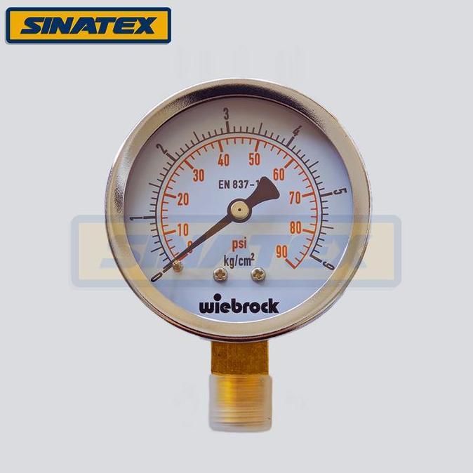 Yxyg- Pressure Gauge Wiebrock Manometer Boiler Setrika Uap Nagamoto Sinatex Maomoto Jupe Kenzo 4 6 1