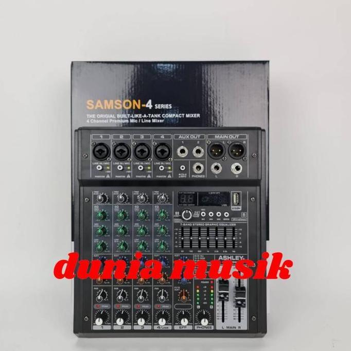 Volk- Mixer Ashley Samson 4 Samson4 4 Channel Original Ashley