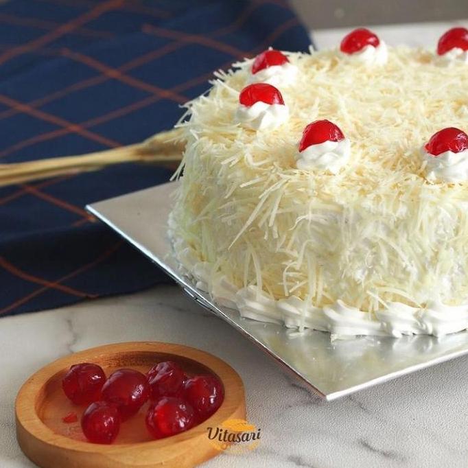 kue tart keju - cheese cake - Birthday cake - kue ulang tahun vitasari