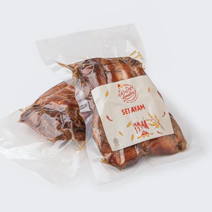 Sei Ayam 500gr | Daging Ayam Asap | Sei Sapi Lamalera | Halal