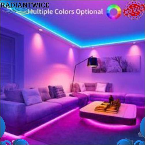 [Waterproof] Lampu led strip rgb 16 warna lampu kamar neon tiktok Teratas