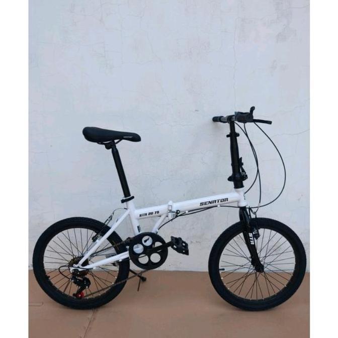 Terlaris Sepeda Lipat 20 Senator 7 Speed
