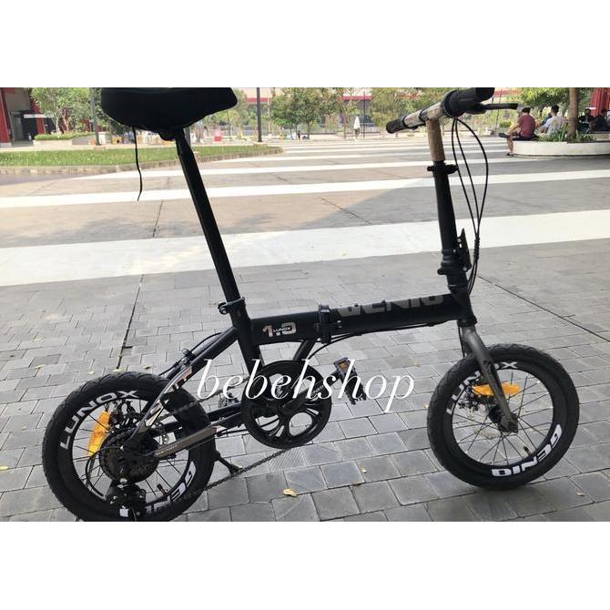 Terlaris Genio Folding Lunox 16Inch 20Inch 1.0 Shift Gear Sepeda Lipat Bicycle