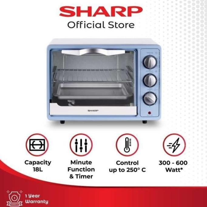 Sharp Oven EO 18 LW EO18L EO18LW Oven Listrik 18L PROMO MURAH