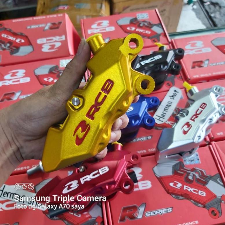 kaliper rcb 4piston / kaliper mono blok rcb / kaliper rcb monoblok / kaliper rcb 4p / kaliper rcb 4p