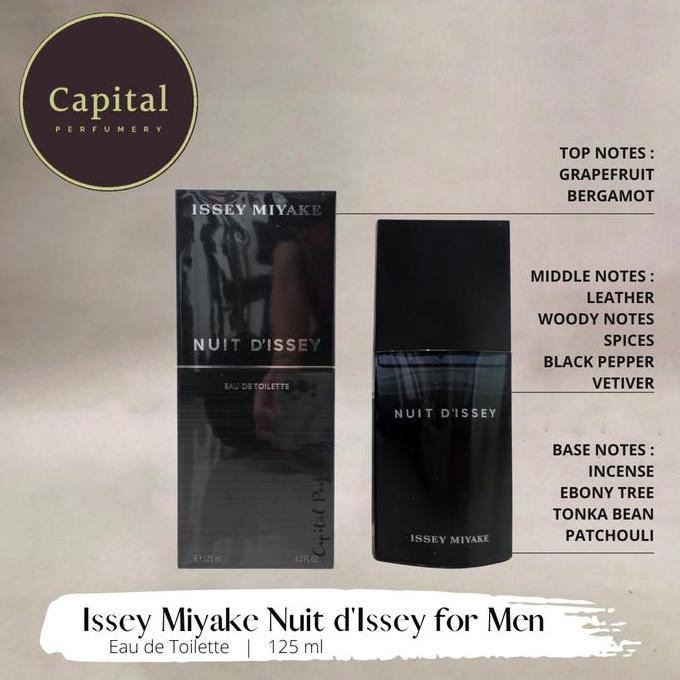 Issey Miyake Nuit D'issey M 125ml edt