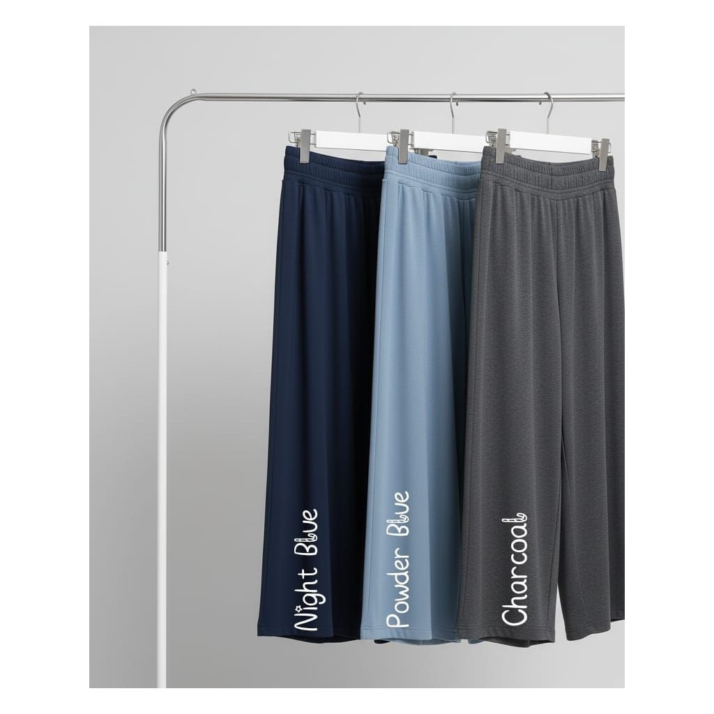 Celana Kulot Wanita - Daily Kulot - Kulot Jumbo Dan Standar Jersey